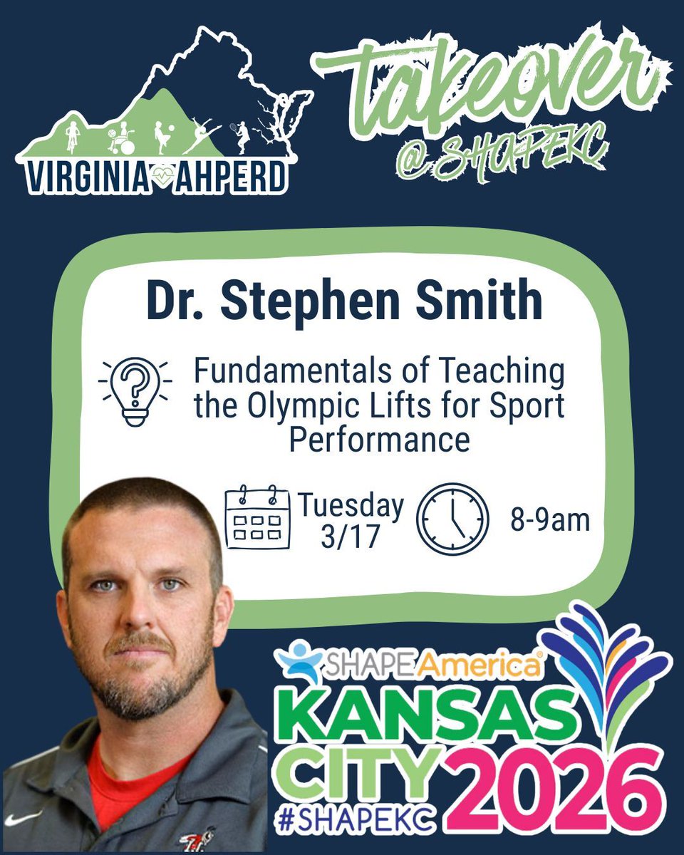 Virginia AHPERD tweet media