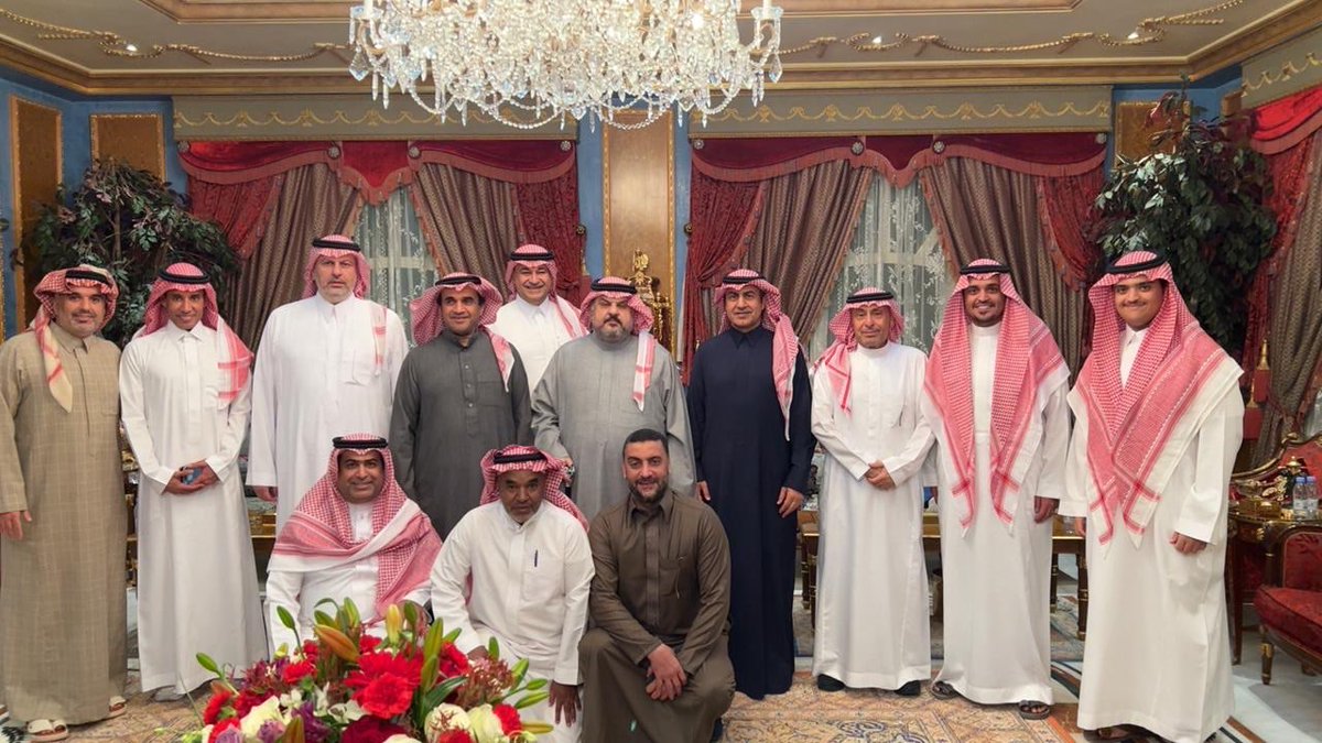 تشرفنا بكرم ضيافة  #خالد_البلطان (أبو الوليد)، بحضور صاحب السمو الملكي الأمير عبدالرحمن بن مساعد <a href="/abdulrahman/">عبدالرحمن بن مساعد بن عبدالعزيز🇸🇦</a> وصاحب السمو الملكي الأمير عبدالله بن مساعد، وبرفقة الأصدقاء.
شكراً لأبي الوليد على كرم الضيافة وحفاوة الاستقبال