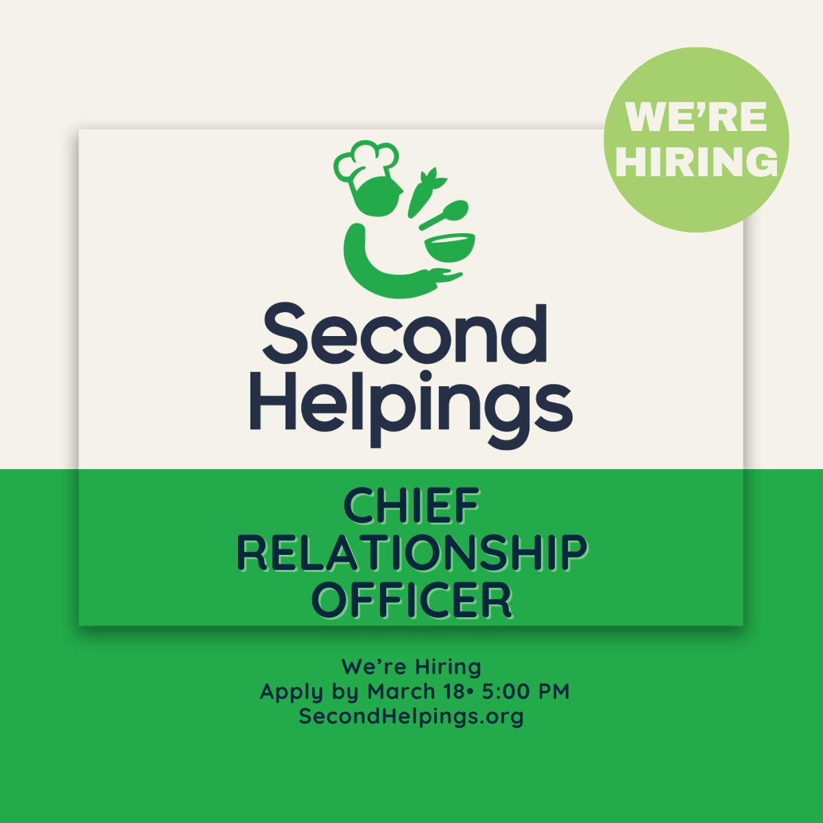 Second Helpings tweet media