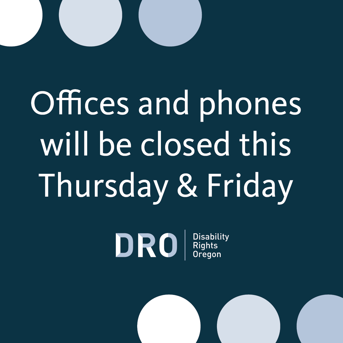 Disability Rights Oregon tweet media