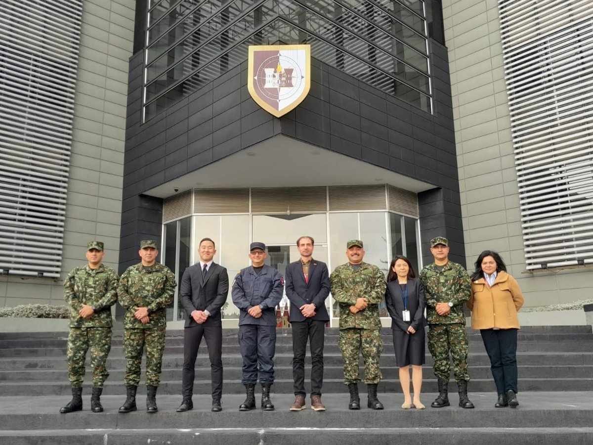 Unmas Deminers #UNMAS Colombia hosted a UNMAS HQ mission in Bogotá with ...