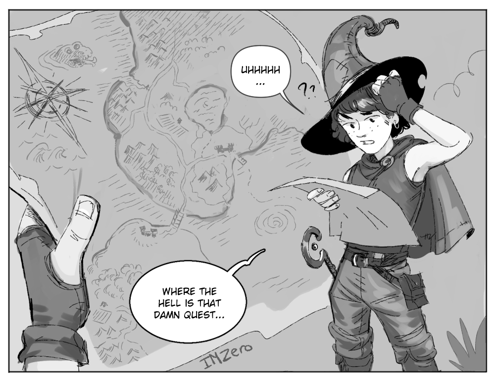 IMZeroComics's tweet photo. XP Grinding, part 1/? https://t.co/hkNVxERitp