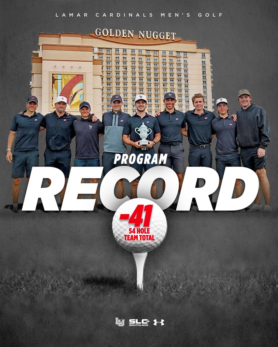 Lamar Men's Golf tweet media