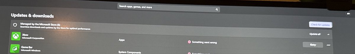 في احد عنده حل للايرور ذا ما اقدر استخدم القيم باس ابد و ذا الايرور الي يجيني 0X80073CF9