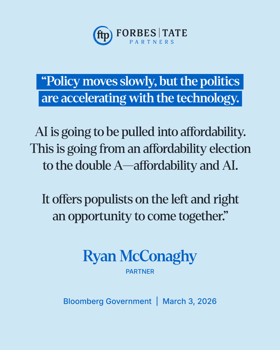 Forbes Tate Partners tweet media