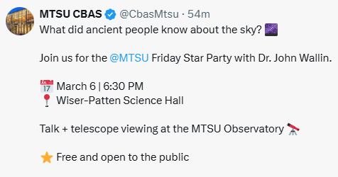 MTSU Physics tweet media
