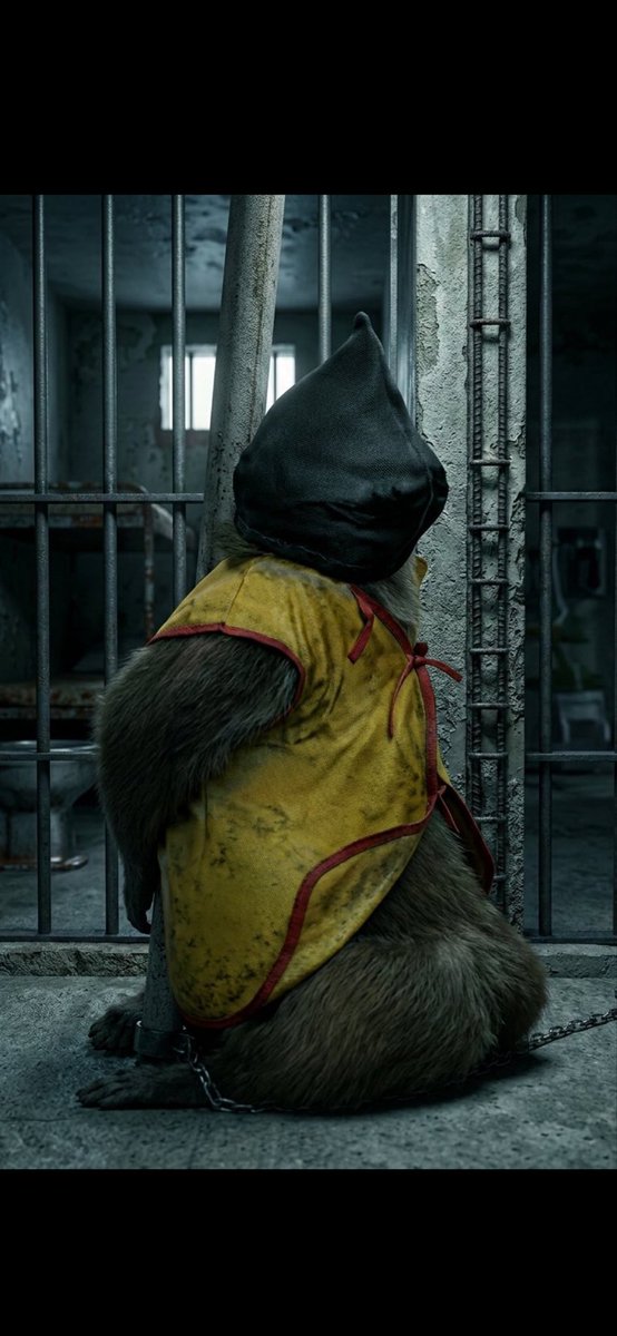 The Japanese baby macaque $Punch was abandoned by his mother at birth and raised by zookeepers. He clung to an IKEA orangutan plush for comfort. Though bullied when returning to the troop, he adapted bravely—heartwarming and inspiring.

This monkey from China was hooded and tied