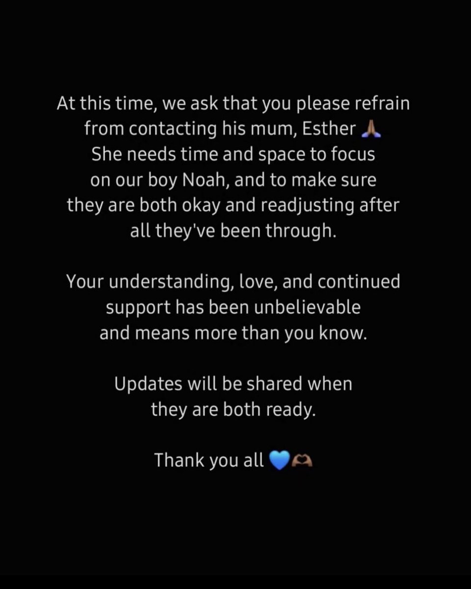 My son has been found and brought to safety which wouldn’t have been possible without the community. I want to express my absolute gratitude to the members of public that not only shared but amplified and kept their eye out for him.