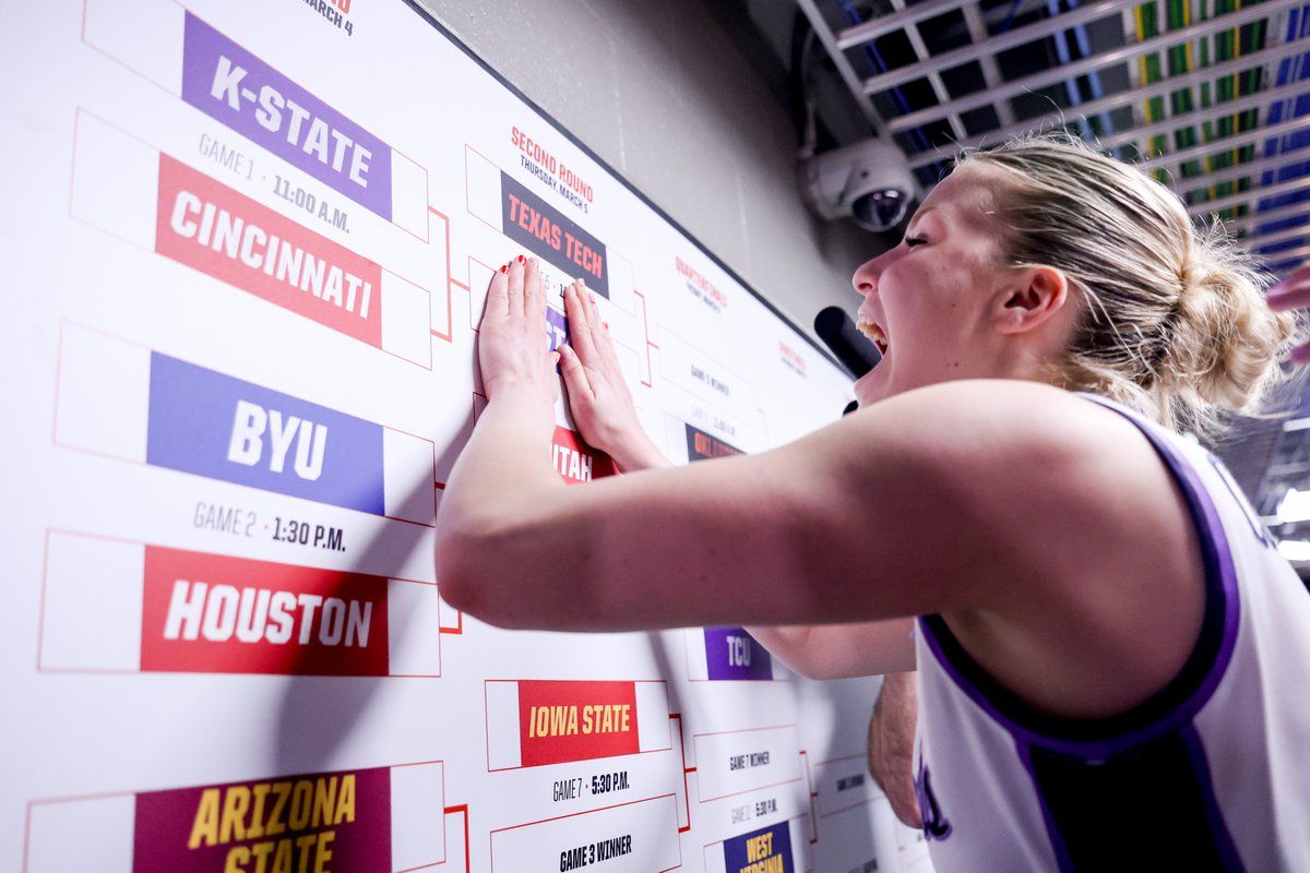 KStateWBB's tweet photo. MOVIN' ON

#Big12WBB x #EMAW https://t.co/l8GZqH5CJw