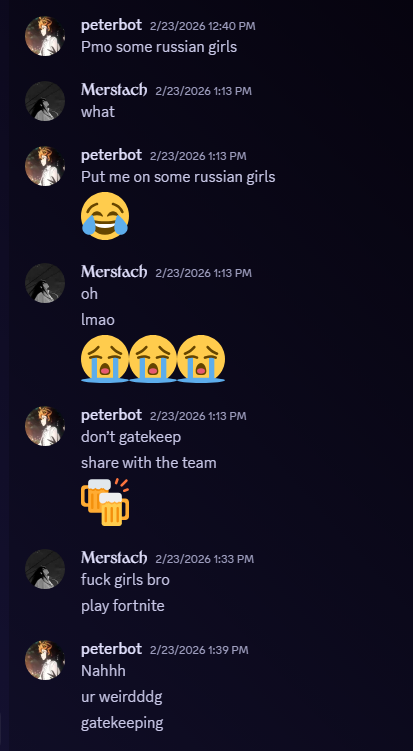 <a href="/MalibucaFN/">BIG Malibuca</a> <a href="/infodexx/">Infodex</a> hop on <a href="/PeterbotFN/">falcon peterbot!</a>