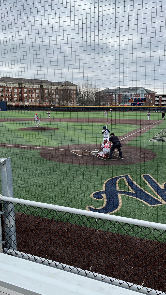 Out supporting <a href="/ZipsBB/">Akron Zips Baseball</a> in their home opener against the Dayton Flyers. Zips up 8-5 in the bottom of the 3rd inning currently. <a href="/AkronZips/">Akron Zips Athletics</a>
