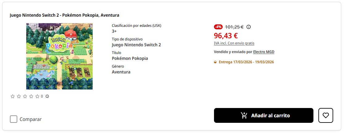 theSimblanca's tweet photo. Madre mía el Pokopia en @MediaMarkt_es no? https://t.co/JBqS5MV1Oy