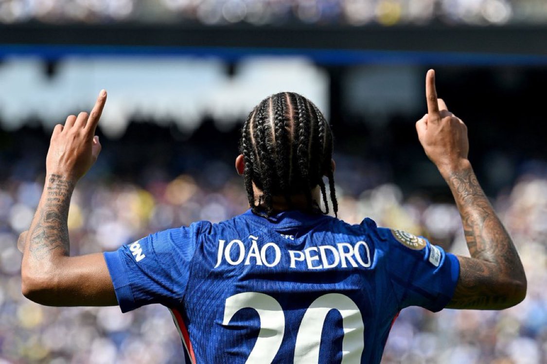 CuriosidadesPRL's tweet photo. João Pedro com a camisa do Chelsea:

• 41 partidas
• 23 participações em gols

• 18 gols
• 5 assistências https://t.co/VAQvPJSZG7