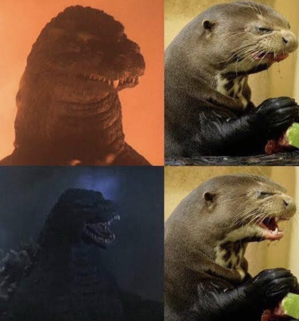 Godzilla is part River Otter