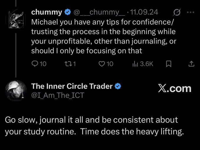 JeRRyMMXM's tweet photo. Time does the heavy lifting — ICT https://t.co/hsZcYxeWVB