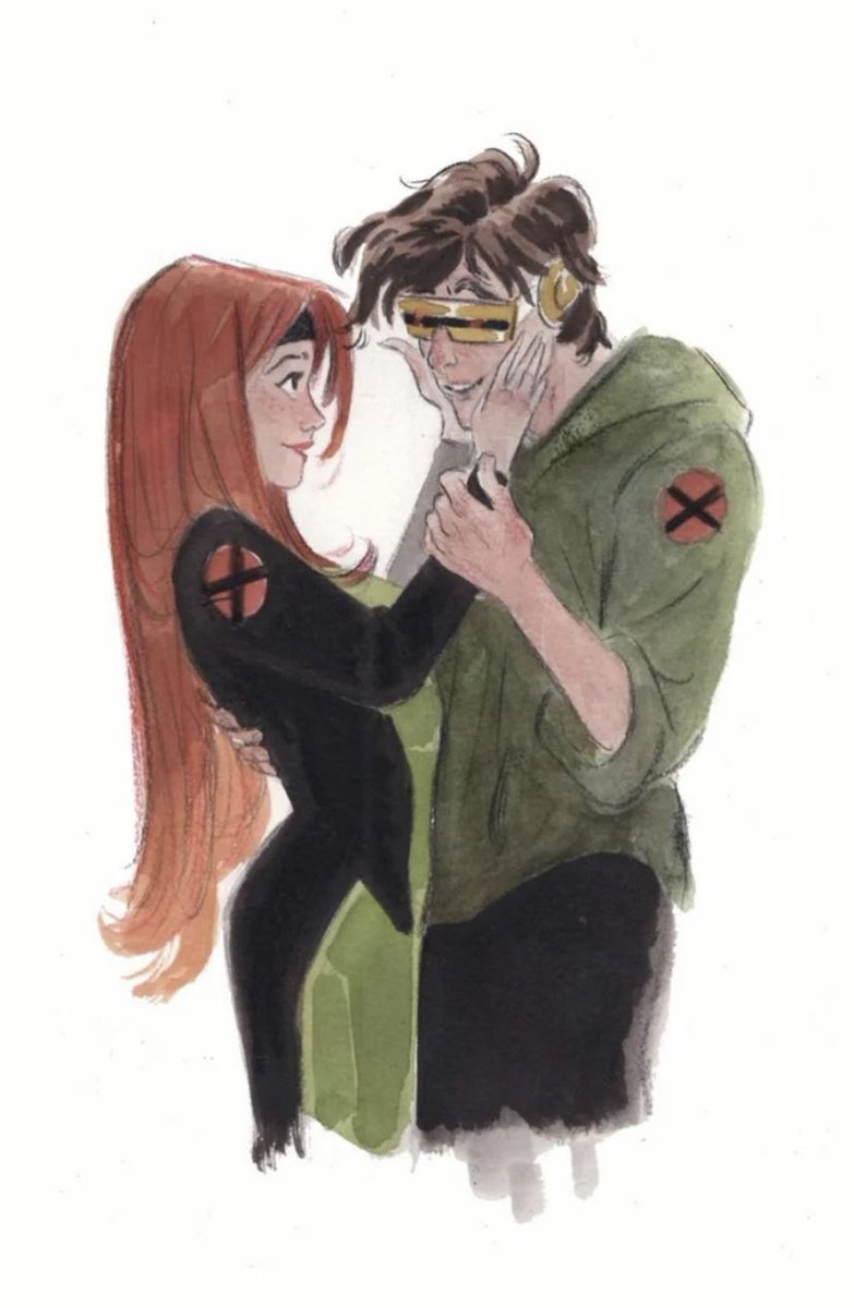Jean Grey and Cyclops by Amanda Macfarlane