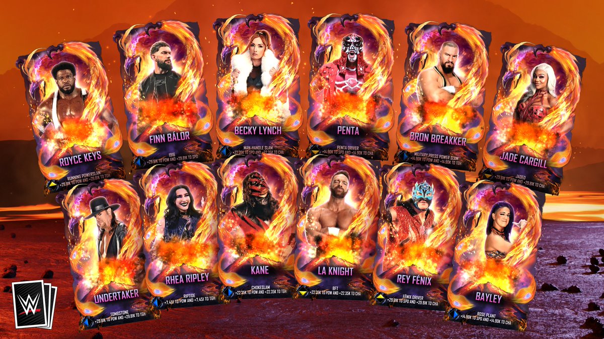 WWE SuperCard tweet media