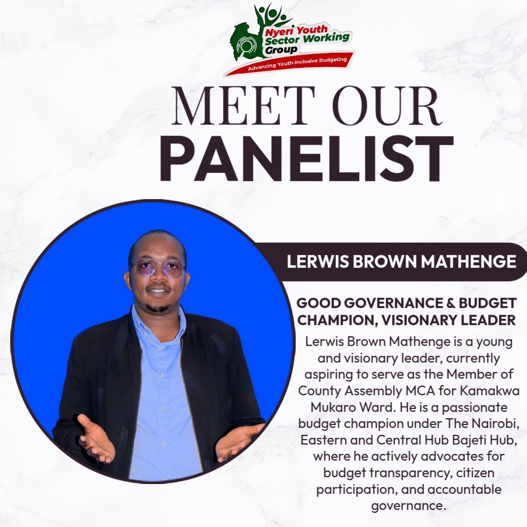 Nyeri Youth Sector Working Group tweet media