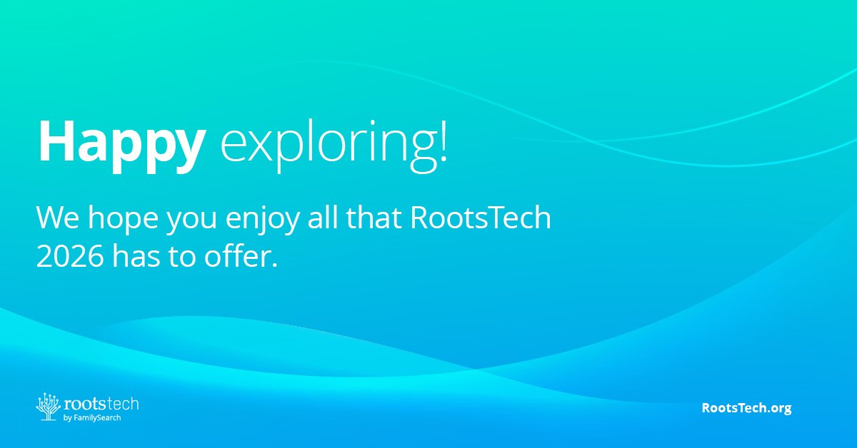 RootsTechConf's tweet photo. Ready to explore https://t.co/cgtImDEcr4? 💻

Your RootsTech 2026 experience lives here—hundreds of live sessions, thousands of on-demand classes, exclusive Expo Hall deals, your personalized schedule, and lots more. 

Swipe for tips and tricks 👉 https://t.co/Sq36IMglq8