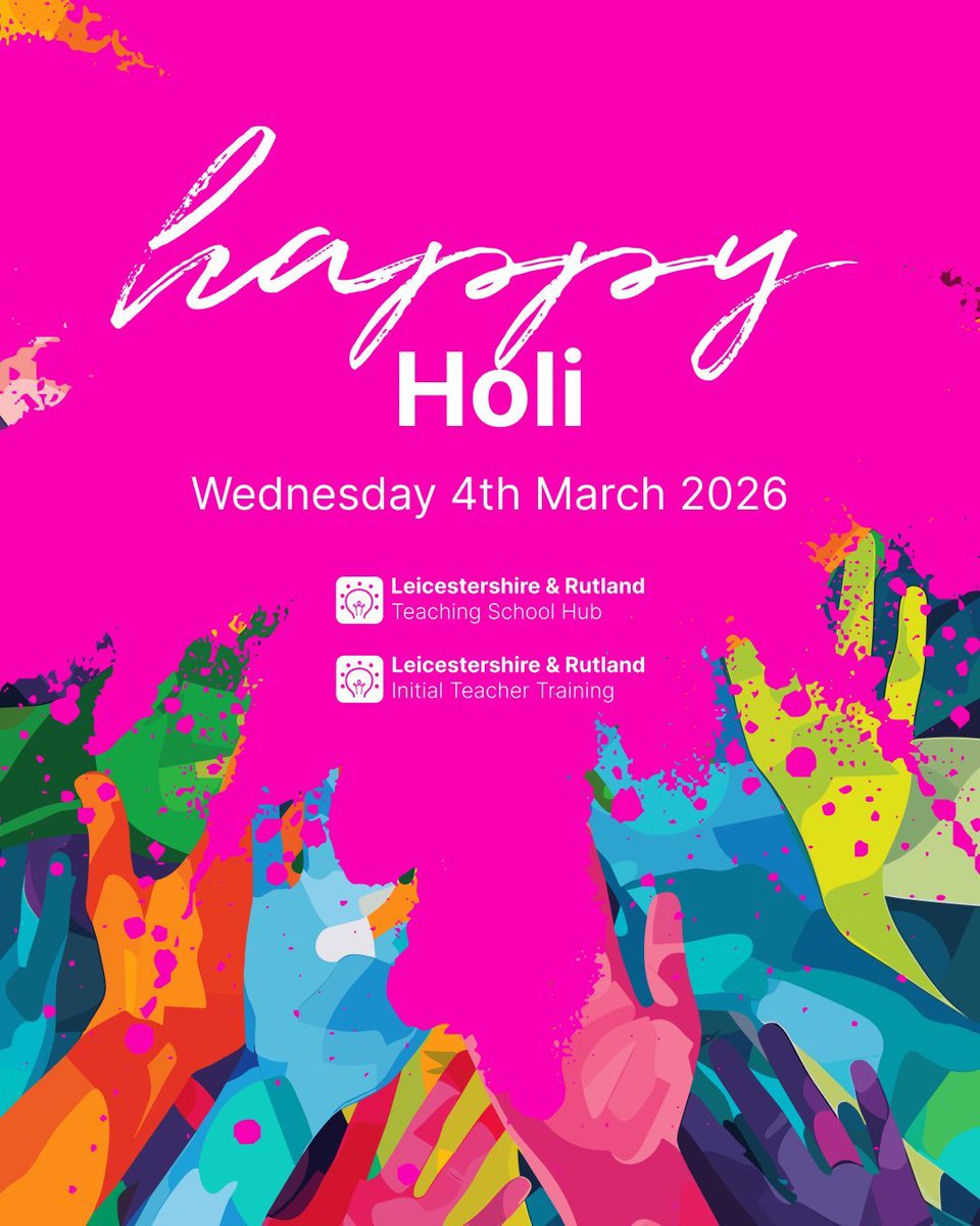 Leicestershire & Rutland Teaching School Hub tweet media