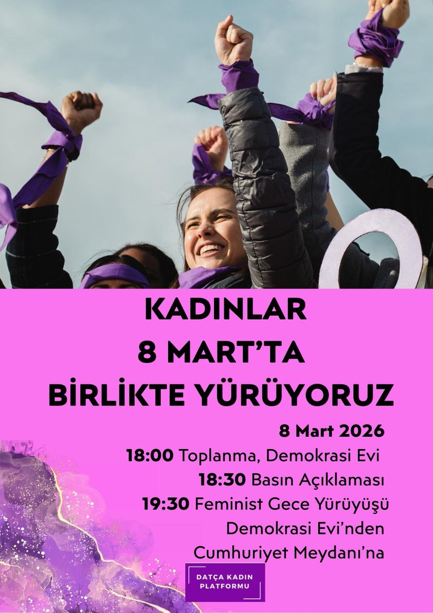 Datça Kadın Platformu tweet media