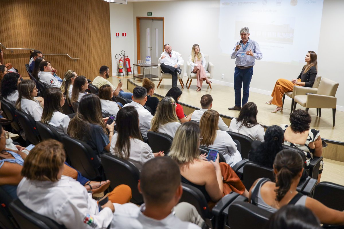 GovernoMA's tweet image. 🏥 Marco na saúde pública! No Dia Mundial da Obesidade, o #GovMA celebrou a 100ª cirurgia bariátrica realizada no Hospital Dr. Carlos Macieira, reforçando o compromisso com o cuidado e a qualidade de vida da população.

#GovernoMA #SaúdeMA