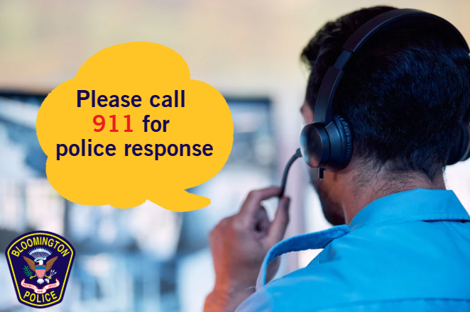 Bloomington Police tweet media