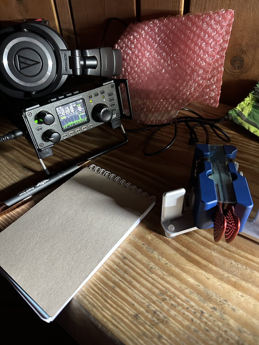 oz1lqo's tweet photo. Monthly #hamradio /P event with the OZ7SAC portable group 🙂 Good conditions on 30m CW 🤩 #cwops https://t.co/Vgzk1mbV00
