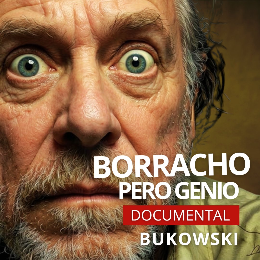letrarium's tweet photo. Charles Bukowski
Documental ya disponible
👉 https://t.co/43yxPMPwHp

Charles Bukowski no escribía para salvarse; escribía para demostrar que el fondo del abismo tiene una vista privilegiada. Pasó décadas clasificando cartas en el olvido absoluto antes de que una sola palabra suya valiera un centavo. Lo que vas a ver no es un tributo, es la autopsia de un hombre que se negó a ser domesticado.