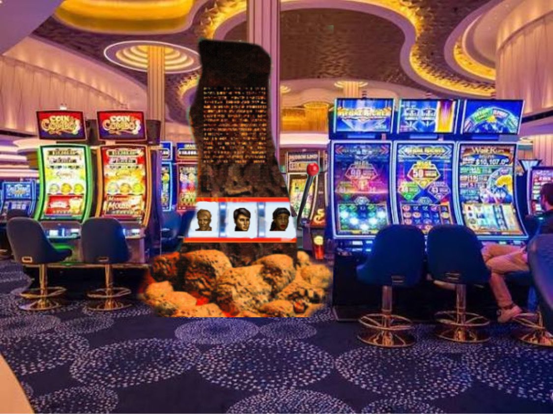 i just had a dream that i went to a casino and there was a machine of AM that looked like this