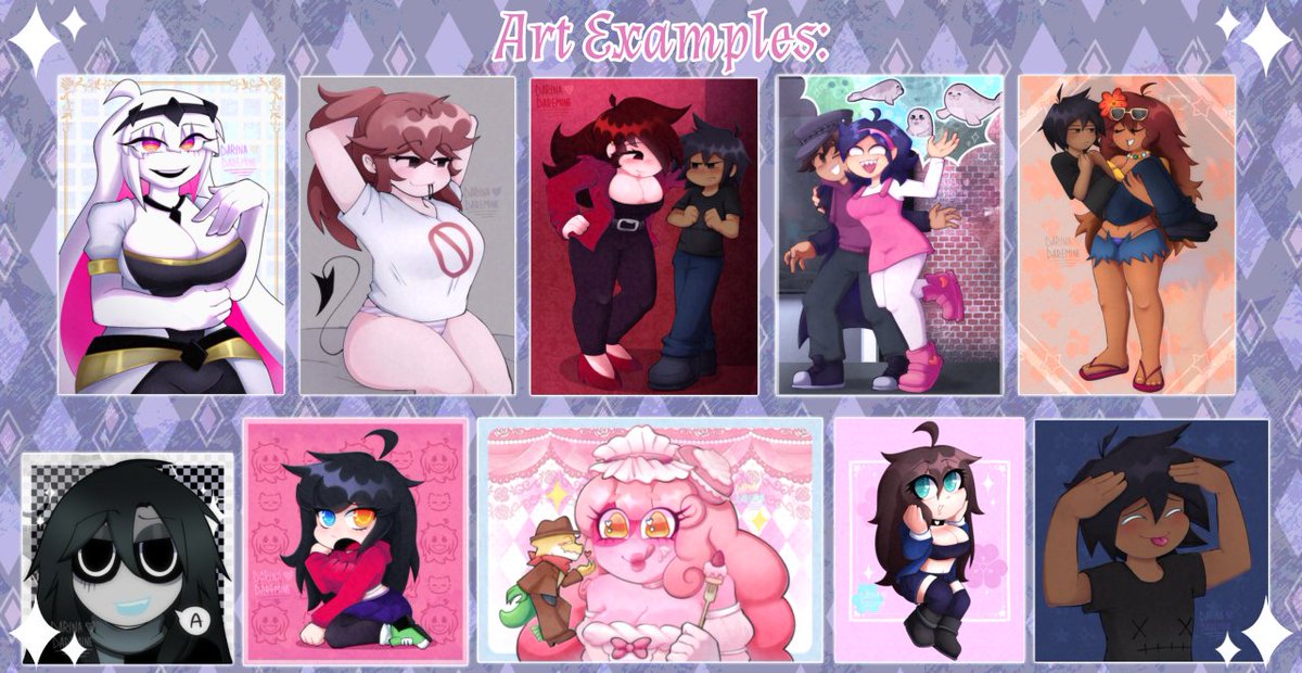 Darina Daremine // OpenCommissions tweet media