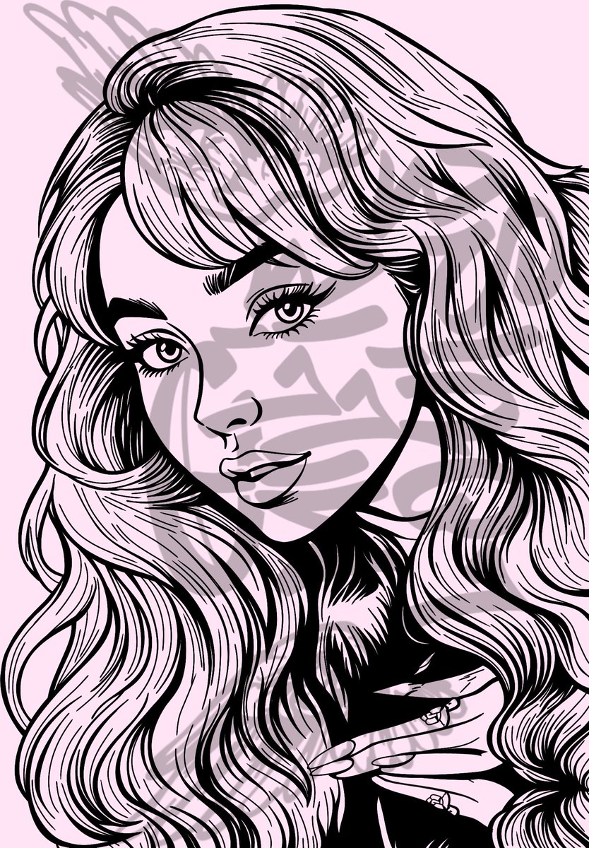 A quick drawing while I have some free time 🤍🩷