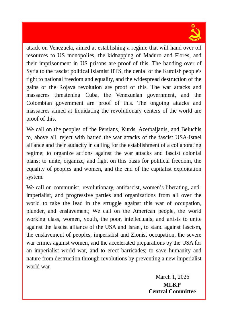 MLKP Turkey/Kurdistan tweet media