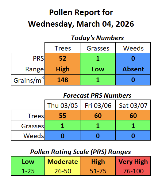 Forsyth County, NC Pollen tweet media