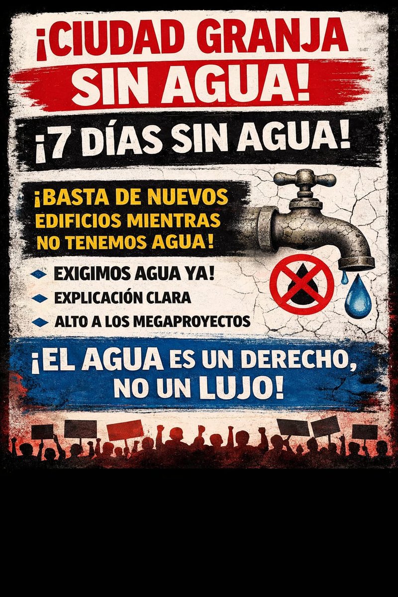 sandygdl's tweet photo. @PabloLemusN @TVAztecaJalisco @CiudadGranja @siapagdl es importante y urgente, el agua es primordial, no saquen sus jaladas qué los pozos están vacíos si el año pasado llovió demasiadisimo, https://t.co/74Z1arkEe1