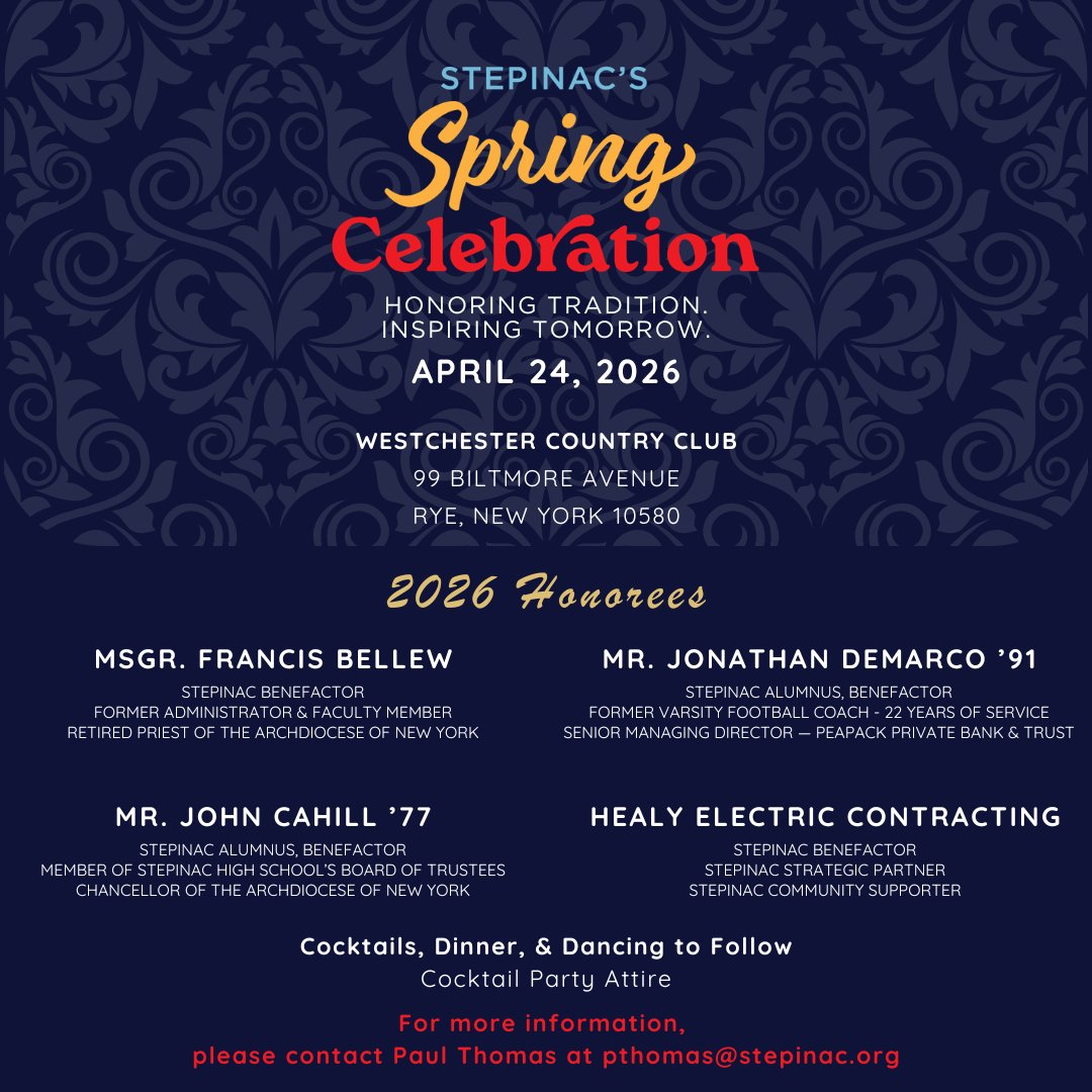 Archbishop Stepinac High School tweet media