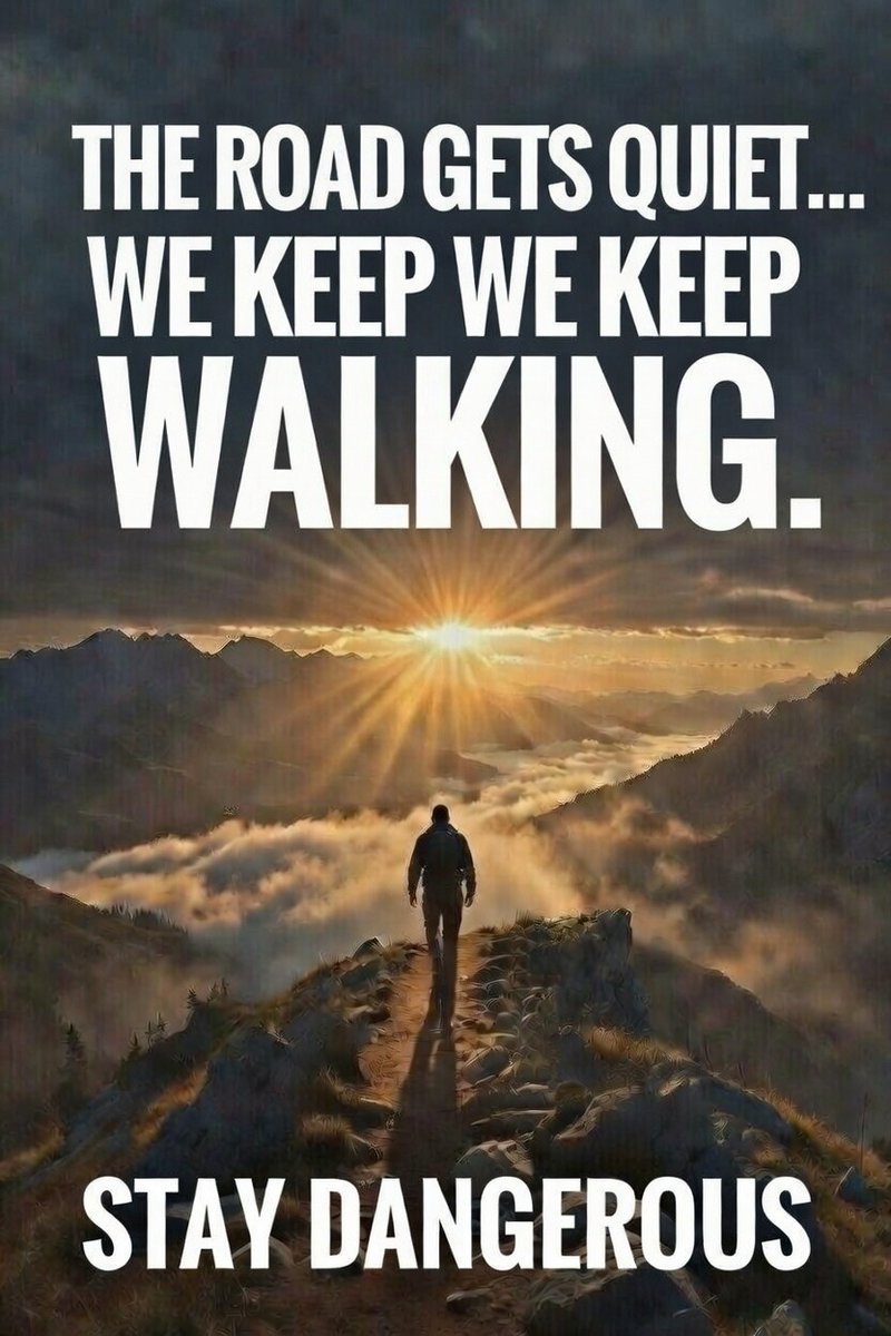 SFDMovement's tweet image. Most people quit when things get quiet.

No applause.
No crowd.
No one watching.

That’s where the real ones are made.

#StayDangerous
#StillFckingDangerous
#SFDMovement
#WarriorMindset
#KeepGoing