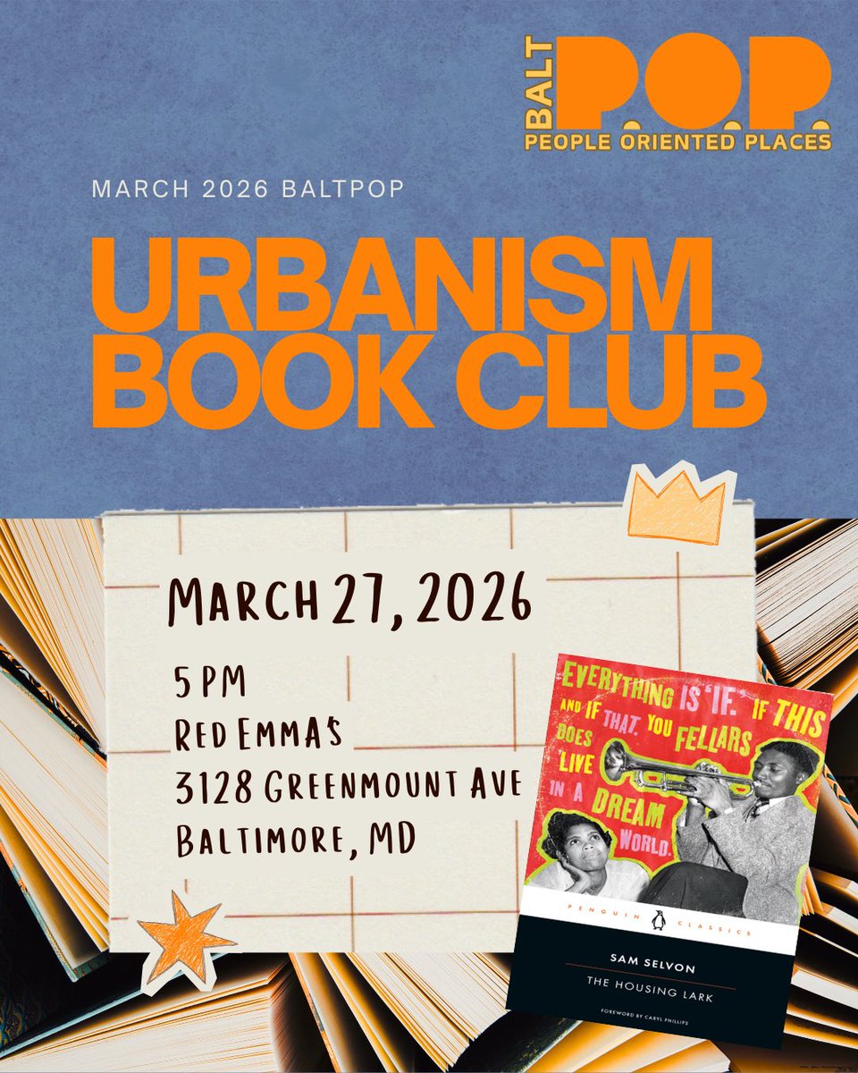 Baltimoreans for People-Oriented Places tweet media