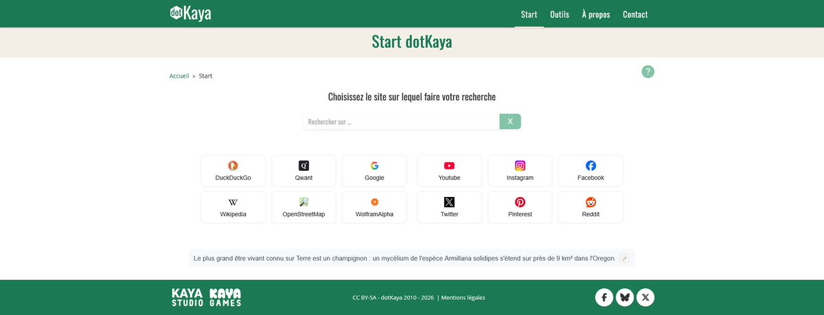 DotKaya's tweet photo. dotKaya évolue.

Refonte graphique du thème + mise à jour des outils en ligne.

dotKaya, c'est une page d'accueil pour navigateur, des outils pratiques et des ressources autour des logiciels libres, réunis au même endroit.

https://t.co/9MYCOuv41s https://t.co/akZB2lR0gH
