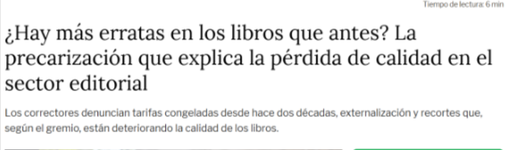 Oportunidad perdida de hacer el (meta)chiste del año y titular: ¿Hay más etarras en los libros que antes?