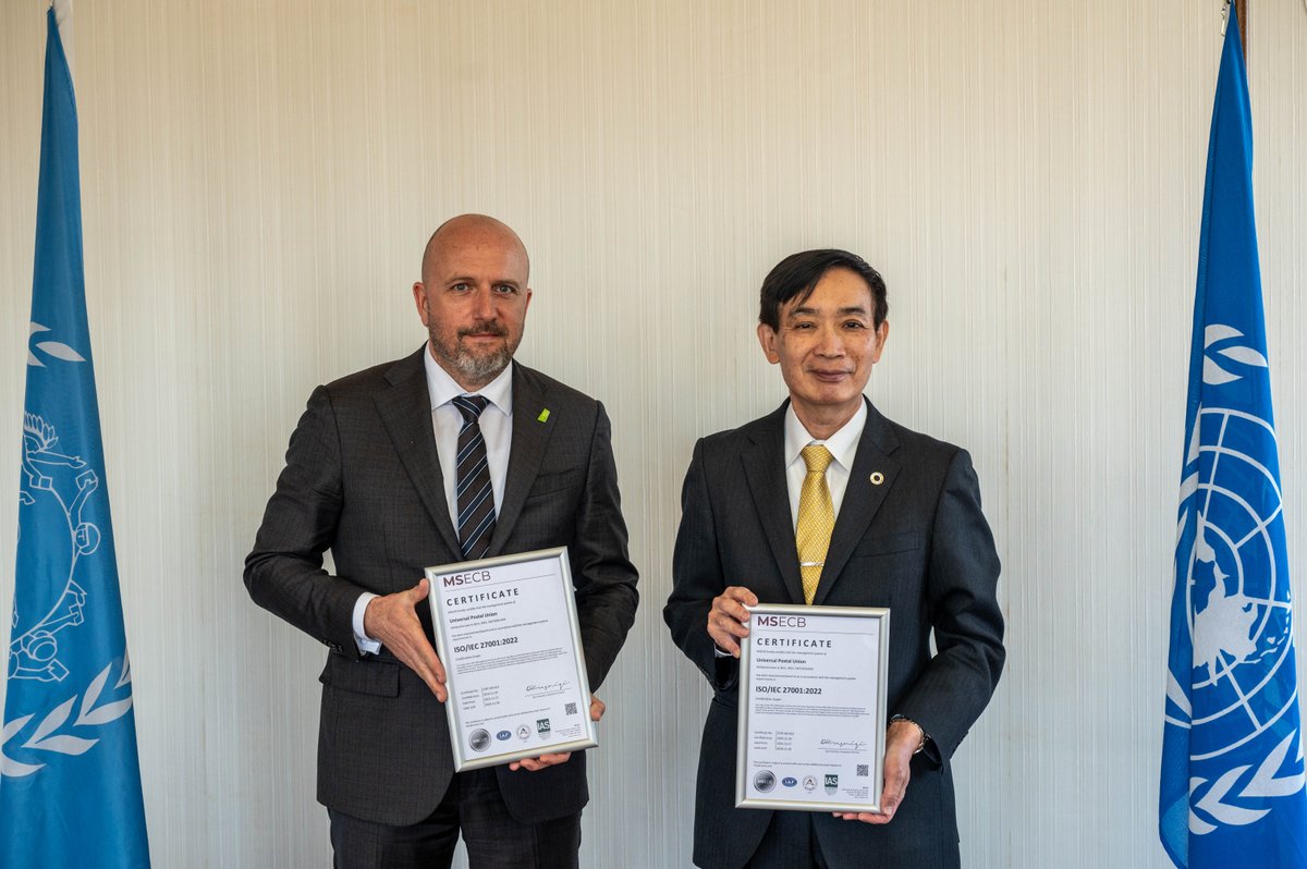 Universal Postal Union tweet media