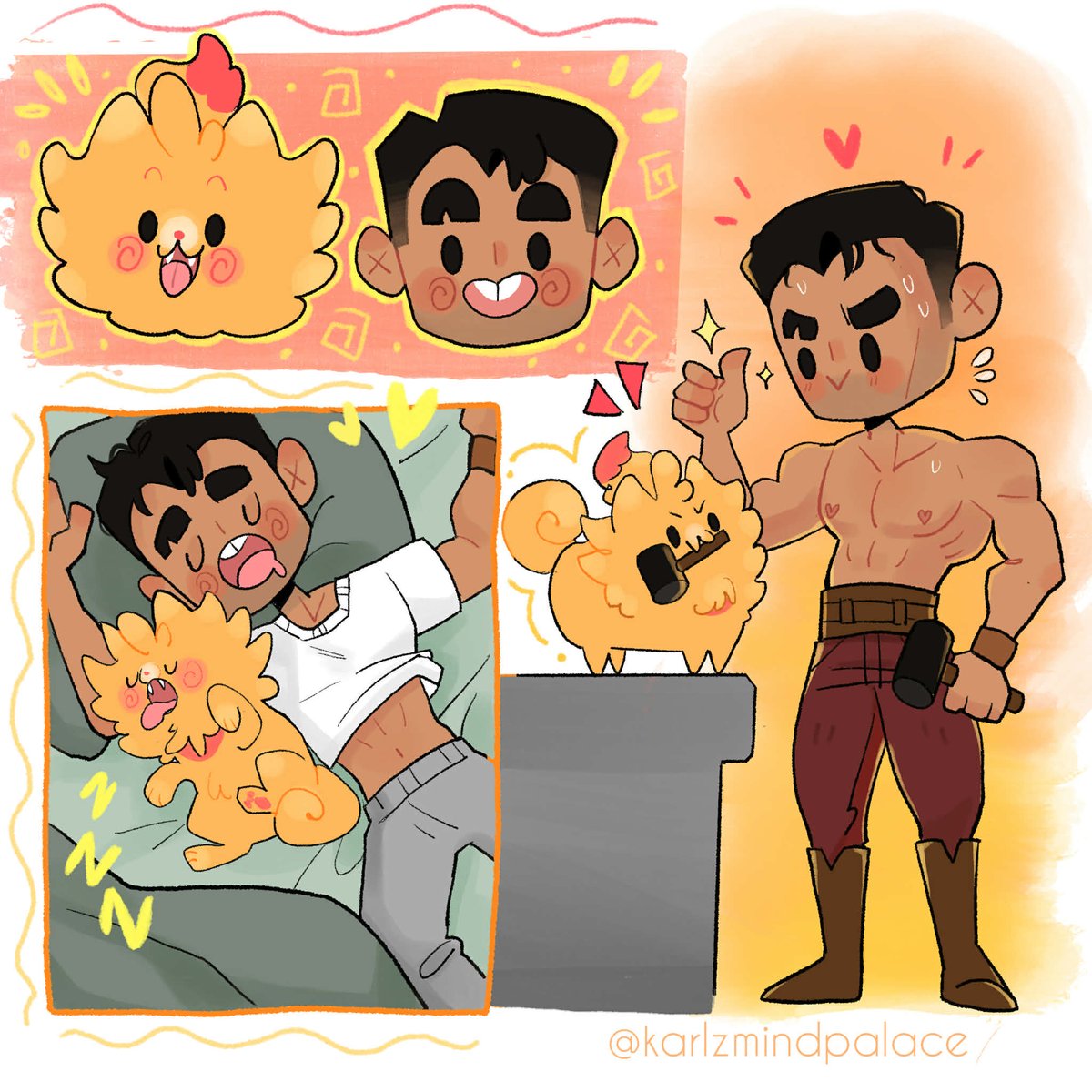 karlzmindpalace's tweet photo. Jayce Version! 🥹🧡
.
#jayvik #PokemonWindsWaves https://t.co/7aKl5rprTT