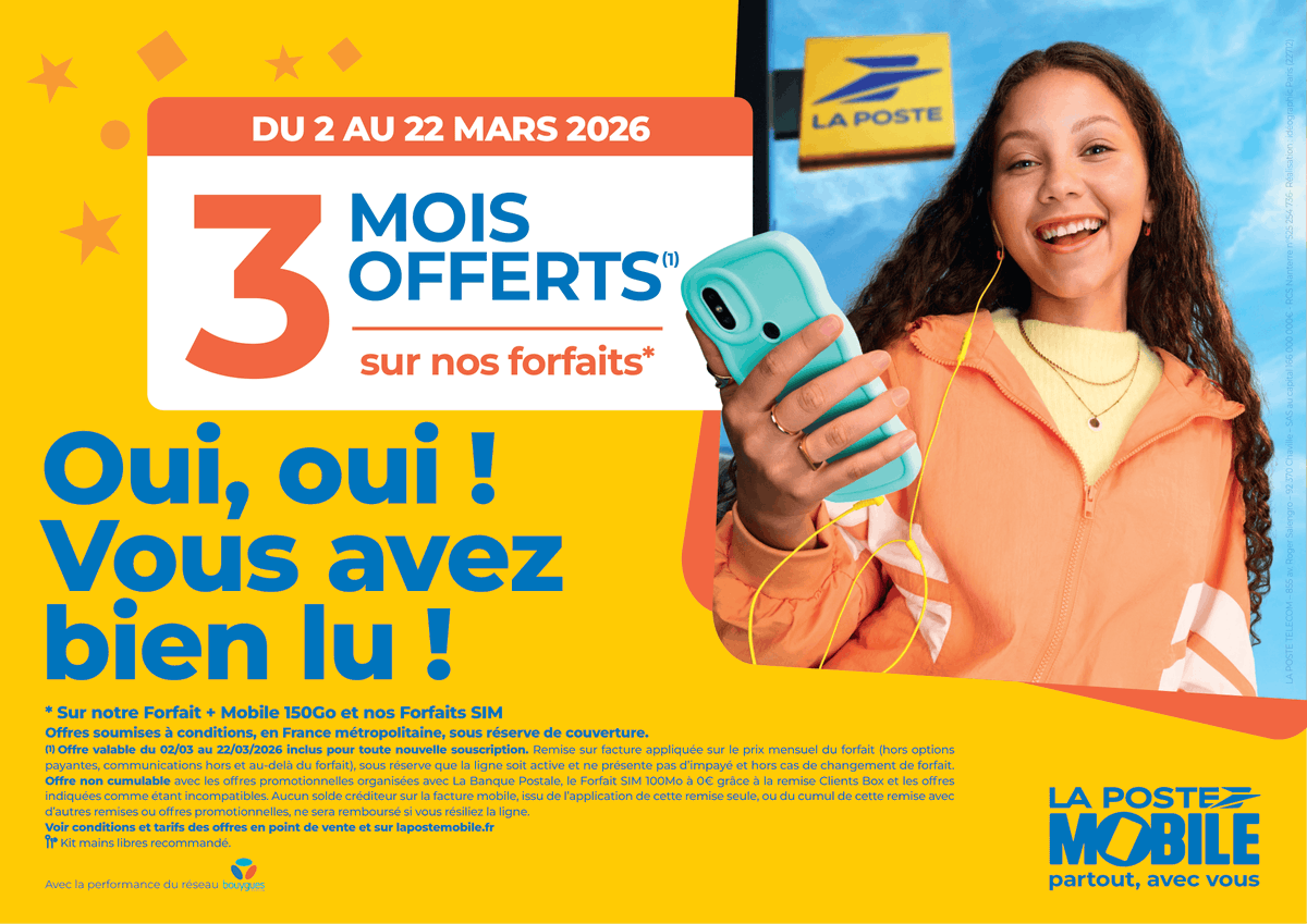 La Poste Mobile tweet media