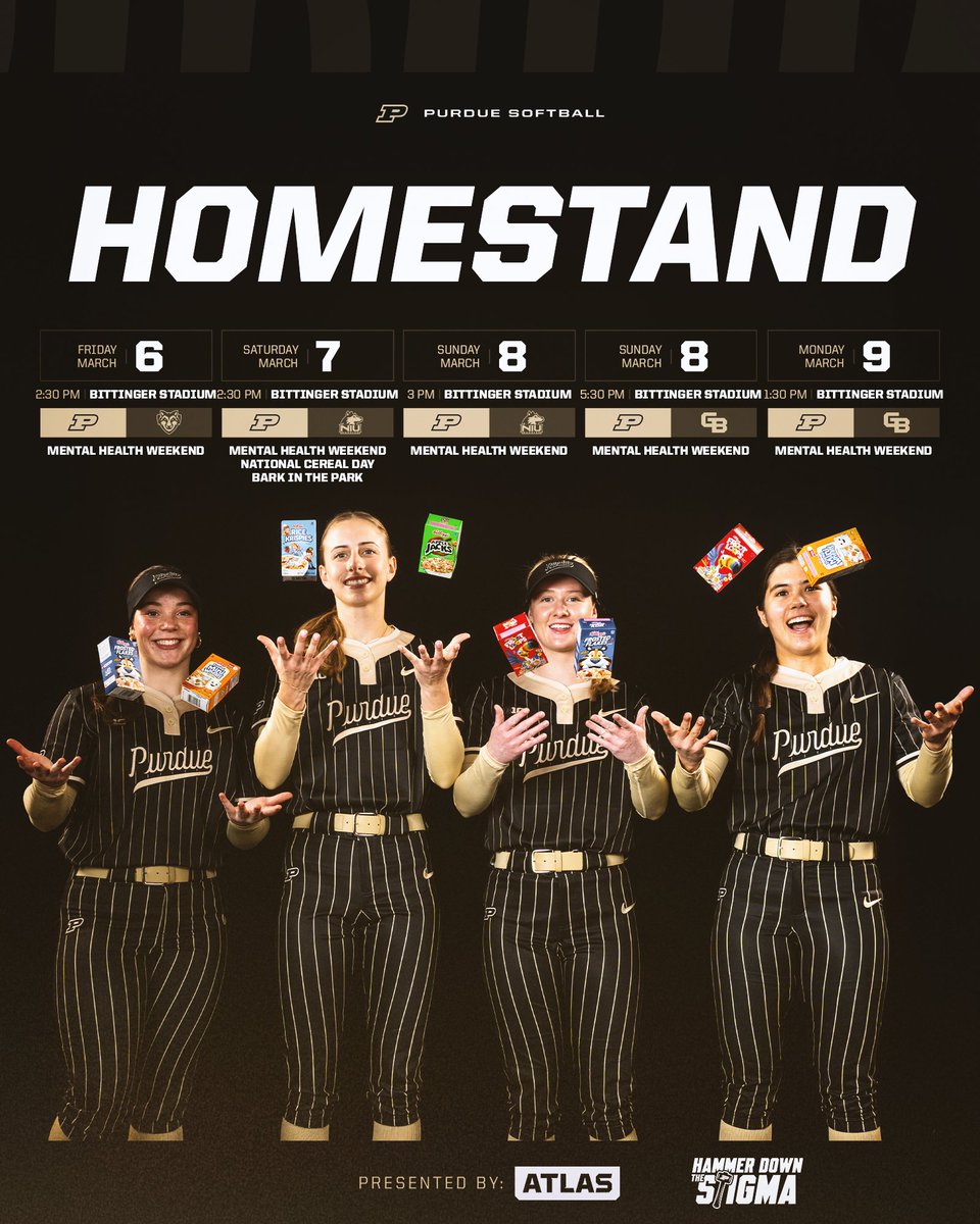 PurdueSoftball's tweet photo. Join us for the Boilermaker Classic this weekend 🤩

#BoilerUp🚂 https://t.co/aDsKMOaCCX