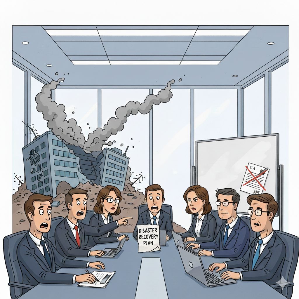 A missile hit a cloud data center a couple of days ago. Your disaster recovery plan just became a board-level conversation. 

Yesterday, a major AWS data center went offline. The official status page said "localized power issues." 

Here's what I know from running production