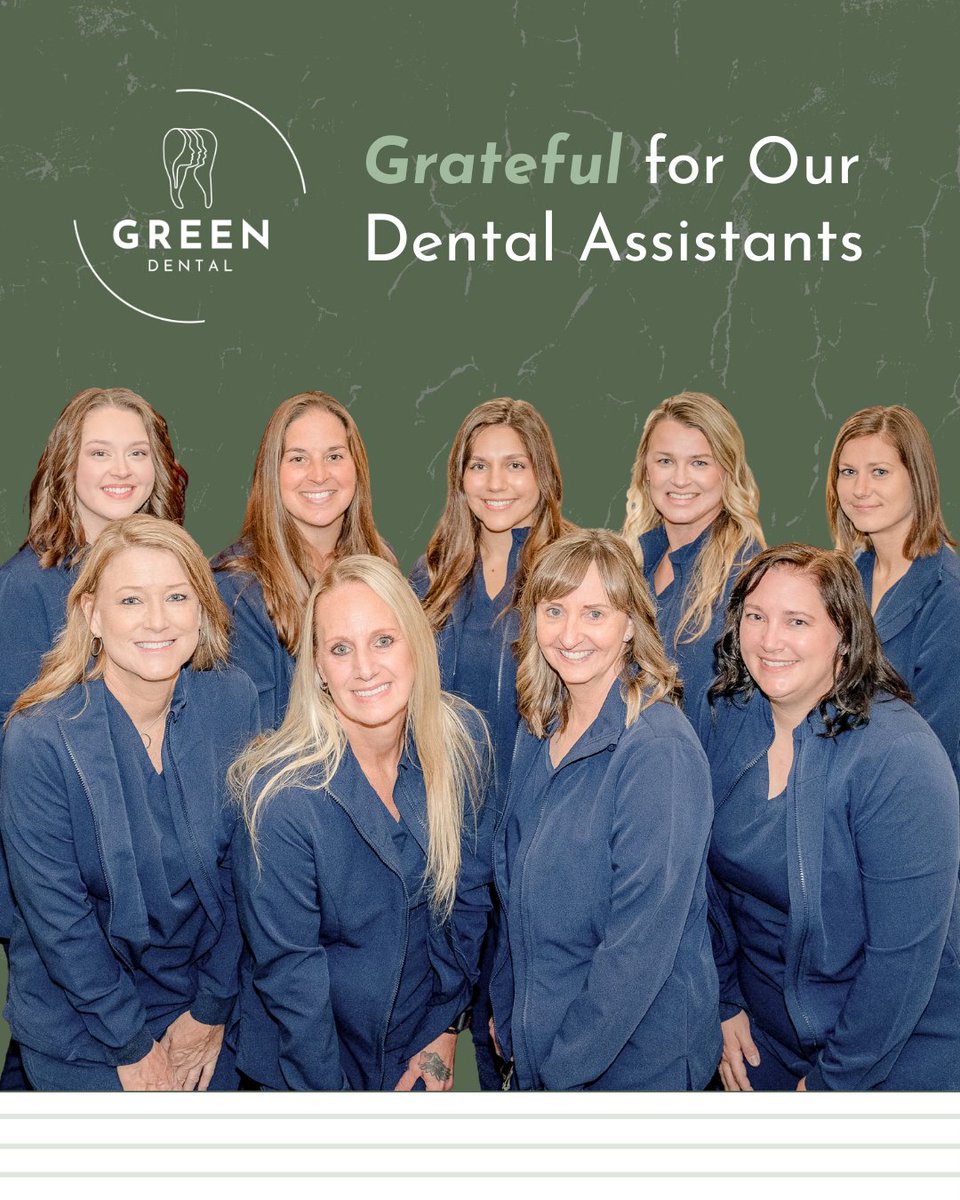 Dental Assistant Recognition Week is a special time to recognize the essential role our assistants play in patient care. From preparing for procedures to offering reassurance in the chair, their presence makes a meaningful difference. We are thankful for our dental assistants!