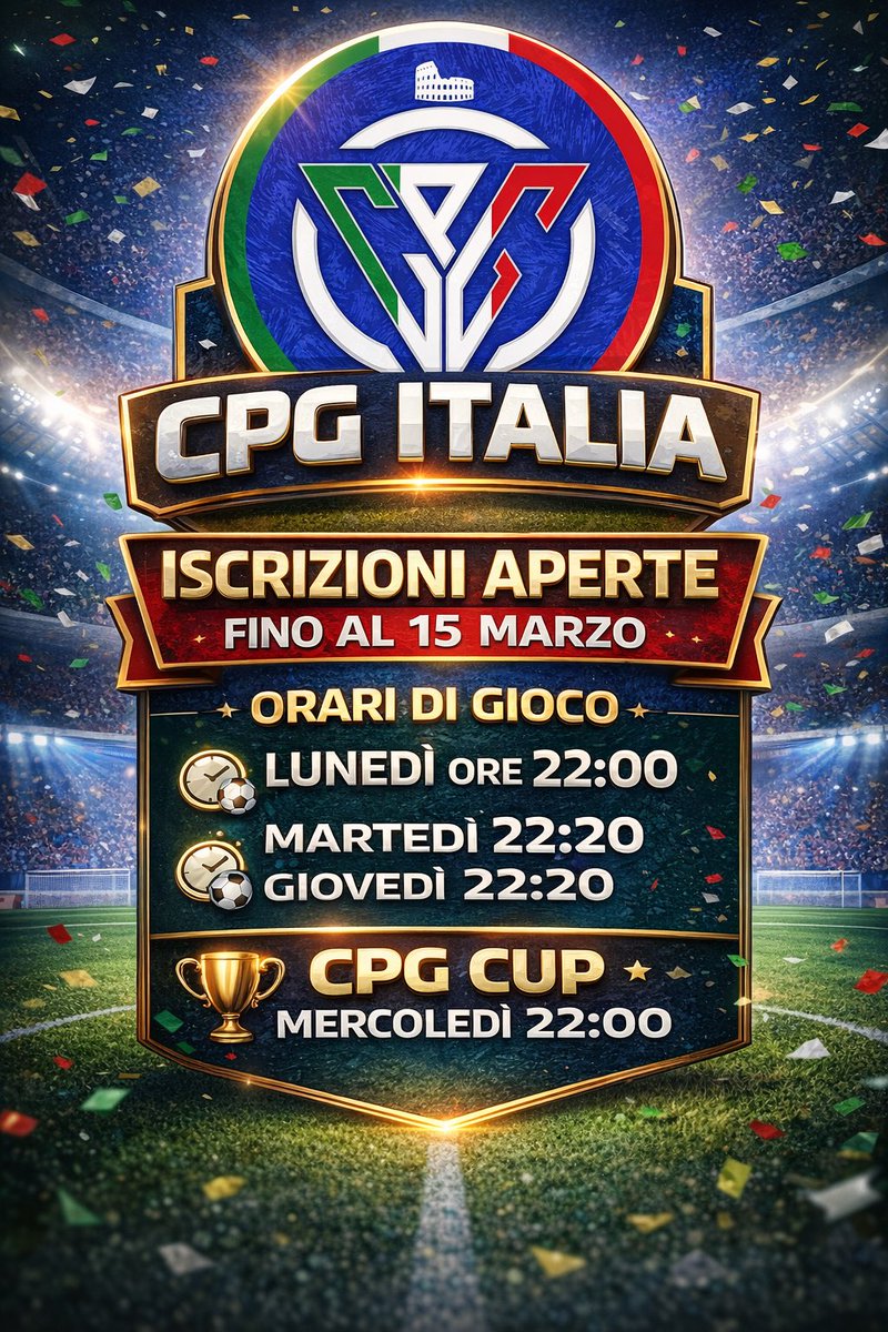 CPG Italy 🇮🇹 tweet media