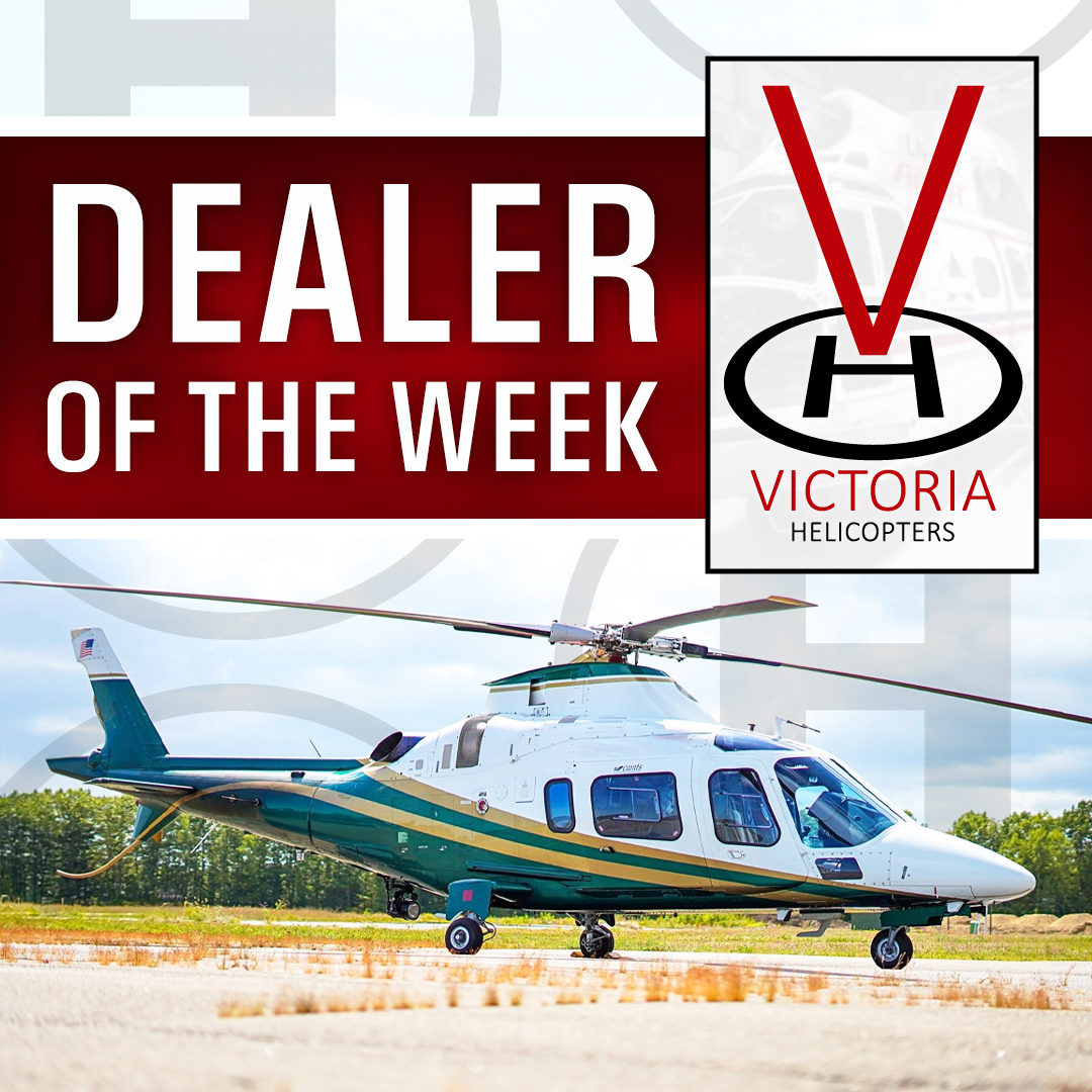 Controller's tweet image. ✈️ Dealer of the Week: Victoria Helicopters

ow.ly/6kFi50Yl4El

Visit Victoria Helicopters Socials
Facebook: ow.ly/FIoB50Yl4En
LinkedIn: ow.ly/CT5g50Yl4Eo

#DealerOfTheWeek #AviationIndustry #Controller #VictoriaHelicopters