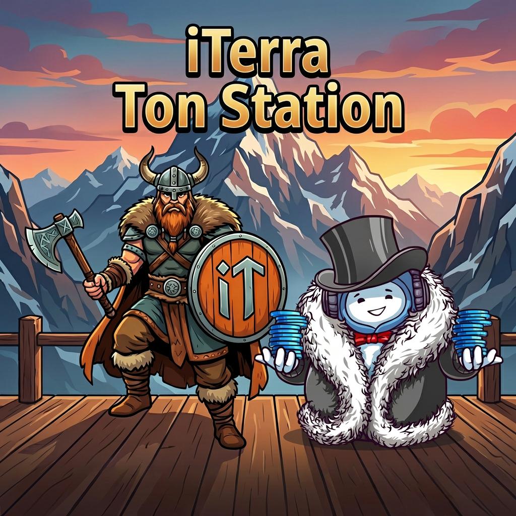 tonstationgames's tweet photo. 🔥 We’ve got some exciting news!

⚔️ Today we starting collaboration with iTerra project!

🏆Gather resources, trade with allies, conquer rich lands, Feel like a true Viking!

We’re also launching a quest where you can earn SOON Points and get to know the world of iTerra much better.