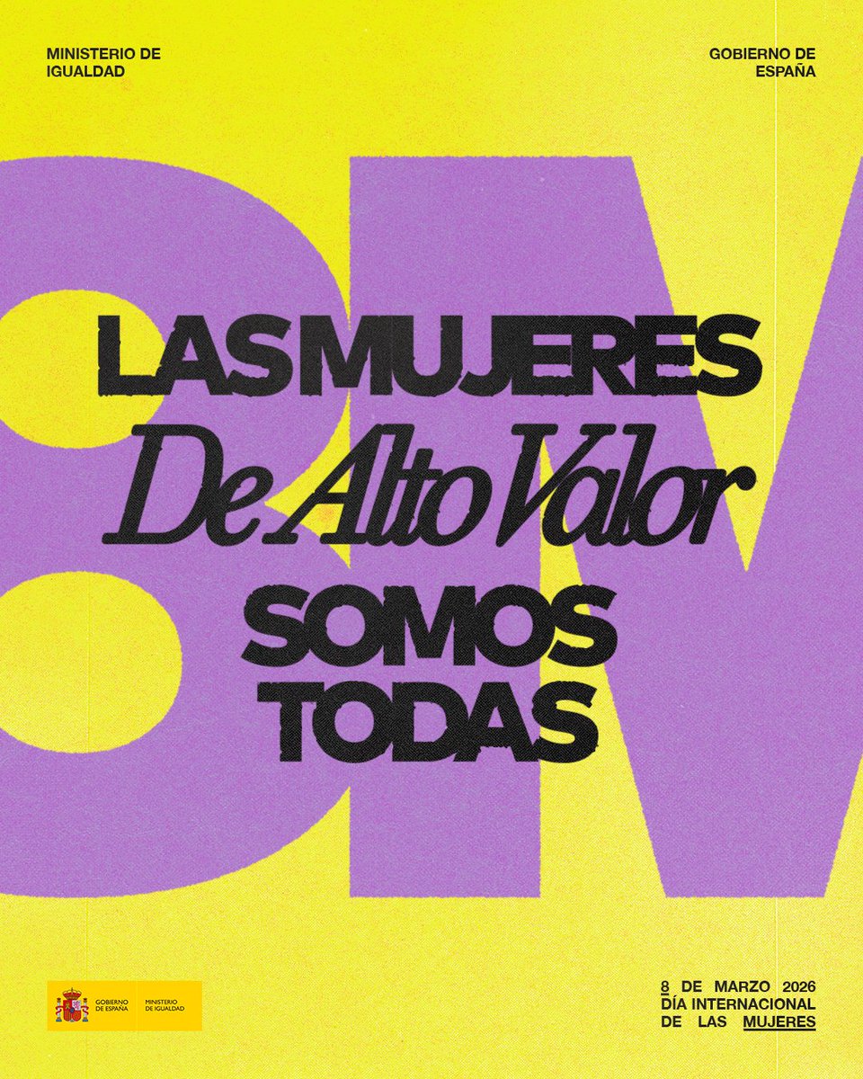 "Las mujeres de alto valor son exclusivas, puras, sumisas y fieles".

‼️Así es cómo deben ser las mujeres según vídeos virales de 2025, aunque suene a 1950.

🟣 Las #MujeresDeAltoValor somos todas.

❌ No dejaremos que el pasado avance.

#8M2026
